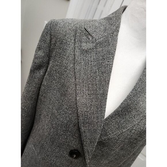 Evan Picone Gray Suit Size 16P - Picture 2 of 11